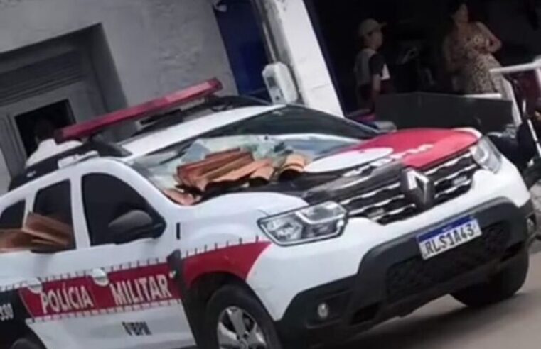 Homem é preso após quebrar viatura da Polícia Militar em São José dos Ramos/PB