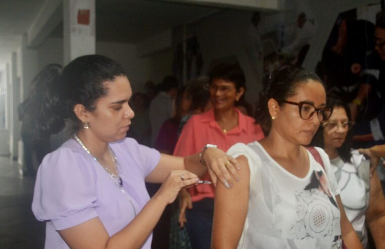 Vacinação contra Influenza e Covid-19 é ofertada em diversos serviços de saúde de João Pessoa