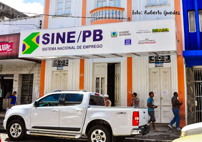 Sine oferece mais de 676 vagas de trabalho em nove cidades paraibanas