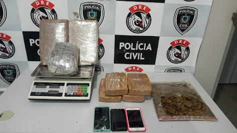 Polícia apreende 8kg de drogas com motorista de app em CG