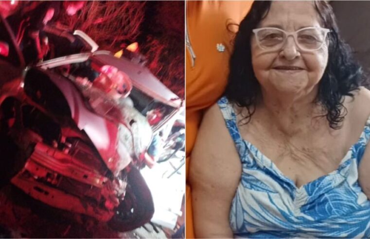 Mulher morre e quatro pessoas ficam feridas em grave acidente em Santa Luzia/PB