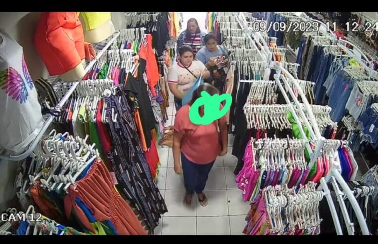Mulheres furtam produtos em loja de Esperança/PB