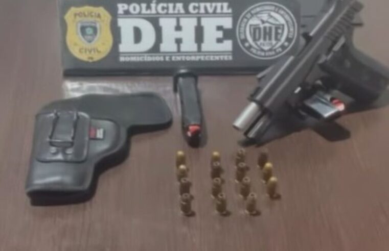 Polícia apreende arma e prende homem suspeito de diversos homicídios em Patos/PB