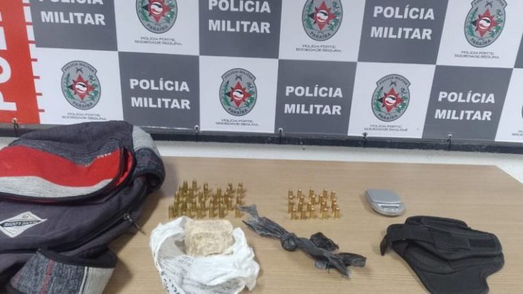 Polícia apreende drogas e munições em ação de combate ao tráfico em Cabedelo/PB