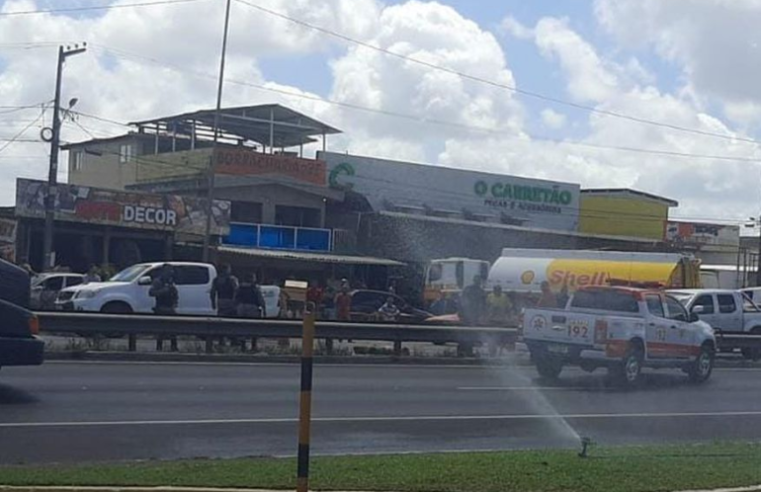 Homem morre atropelado na BR-101 em João Pessoa/PB