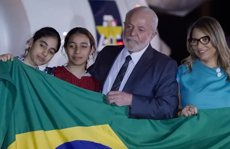 Lula garante que Brasil tentará trazer mais famílias da Faixa de Gaza