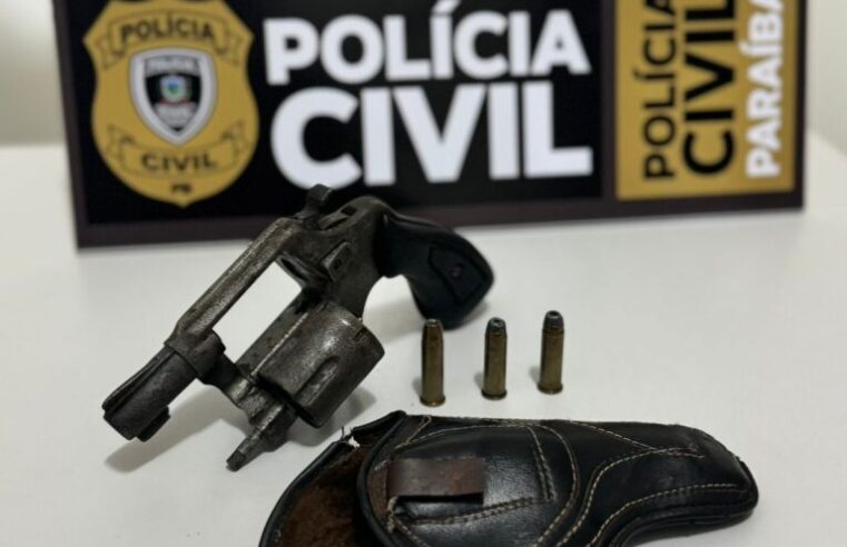Polícia Civil apreende mais uma arma de fogo durante diligências na zona rural de Coremas/PB