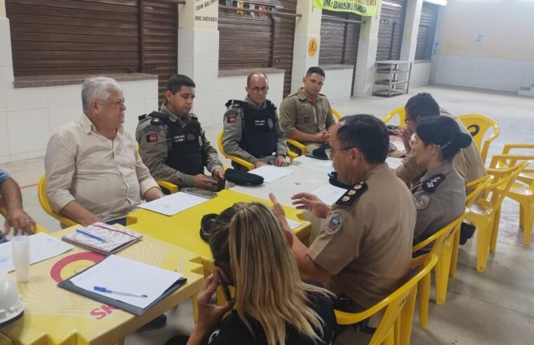 Forças de segurança se reúnem para discutir policiamento no São João de Galante
