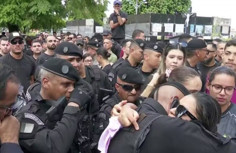 Corpo de policial militar paraibano morto no Tocantins é enterrado em João Pessoa