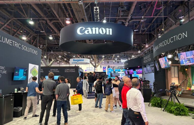 Canon destaca inovações e parcerias na NAB 2024
