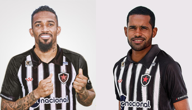 Botafogo-PB anuncia contratação do zagueiro Lídio e do lateral Iranilson, ex-Sousa