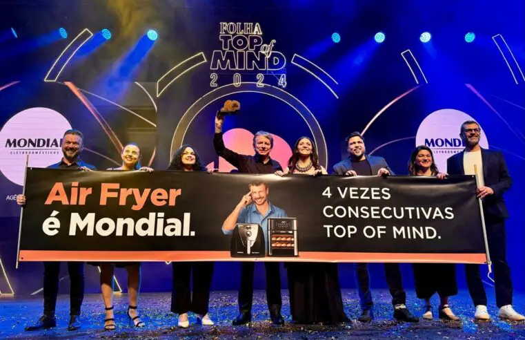 Air Fryer Mondial é a vencedora do Folha Top of Mind 2024