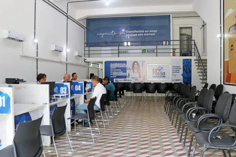 Vagas de Emprego em João Pessoa: Sine Abre 835 Oportunidades Nesta Segunda-feira (22) para Diversas Áreas