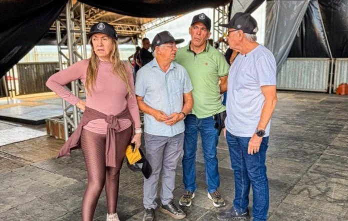 Cícero Lucena Vistoria ‘Celebra João Pessoa’: Prefeito Garante Estrutura Histórica e Segurança para Evento Religioso com Frei Gilson