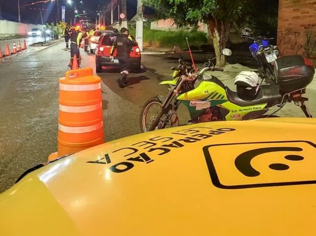 Operação Lei Seca 2025: Mais de 2,8 mil motoristas autuados na Paraíba por embriaguez e outras infrações graves