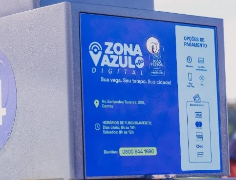 Zona Azul na Orla de João Pessoa: Período Educativo Começa Dia 19, Com Cobrança a Partir de Fevereiro