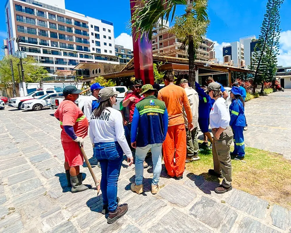 Operação Orla Limpa: Sudema Notifica Três Empreendimentos na Orla de João Pessoa por Irregularidades Ambientais