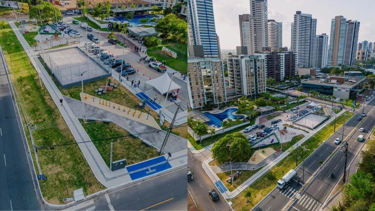 João Pessoa Ganha Duas Novas Praças no Altiplano: Cícero Lucena Investe em Lazer e Qualidade de Vida