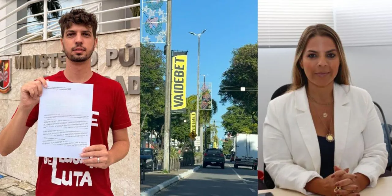 MP da Paraíba investiga publicidade irregular da Vai de Bet em postes de João Pessoa e possíveis impactos sociais