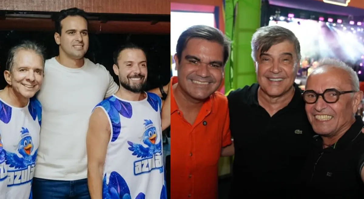 Carnaval paraibano expõe divisões na família Roberto; Wellington surge com Cícero e Caio prestigia Lucas em meio a alianças estratégicas
