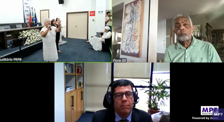 Gilberto Gil em ato inter-religioso: cantor celebra reparação após falas de padre sobre Preta Gil e intolerância religiosa