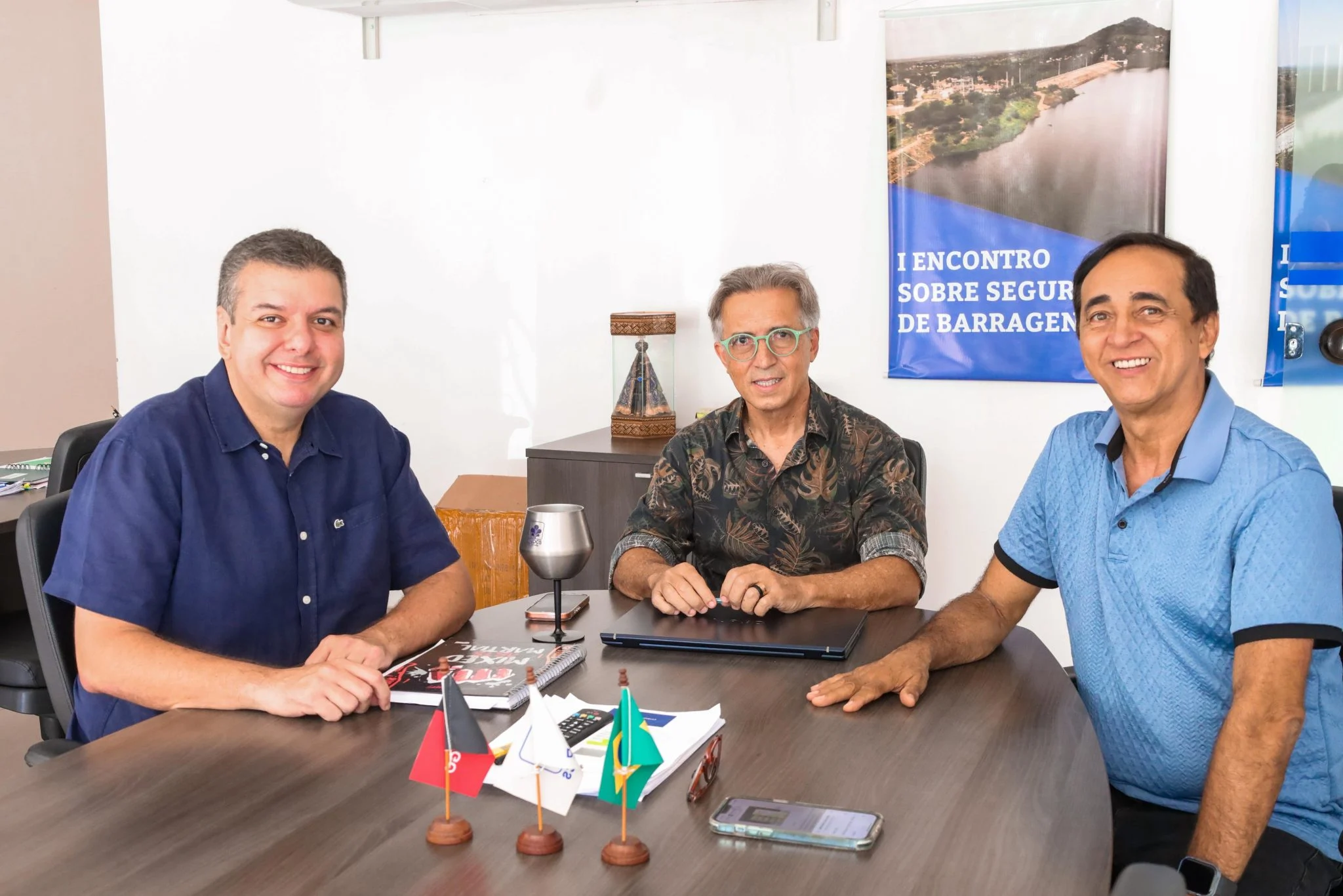 Diego Tavares e Marcos Martins buscam perfuração de poços artesianos para impulsionar agricultura familiar em Mari