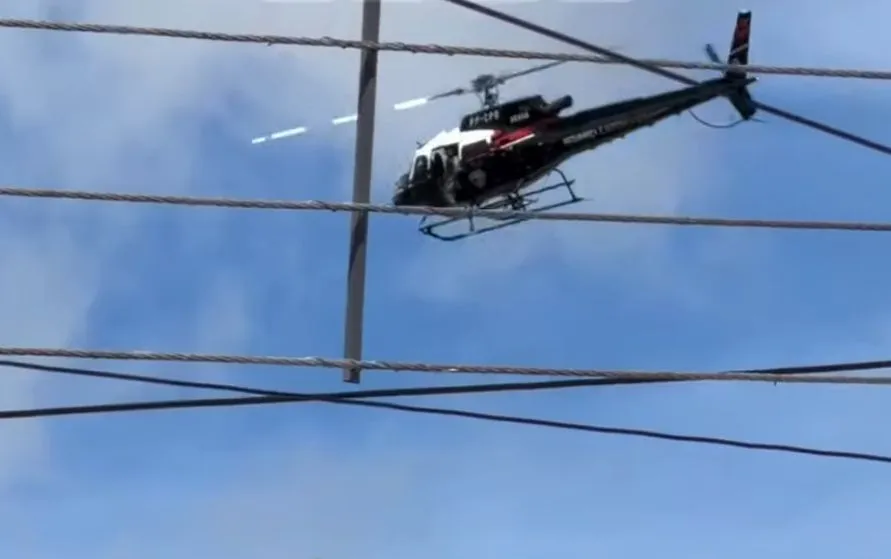 Troca de Tiros na Ceasa de João Pessoa: Helicóptero da PM é Acionado em Perseguição a Assaltantes Após Tentativa de Roubo Audaciosa