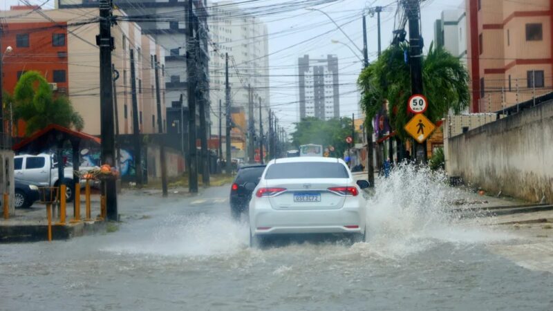 Alerta de chuva na PB 86 cidades em risco hoje