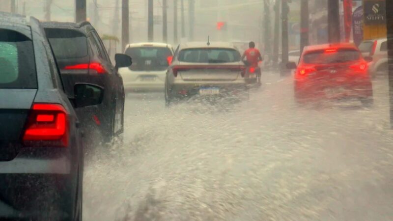 Alerta na Paraíba: chuvas intensas trazem risco de perigos nesta terça