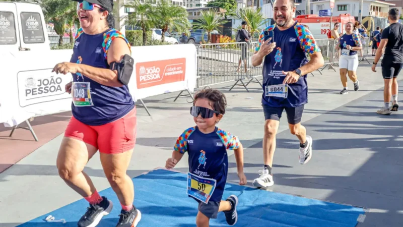 Corrida pela inclusão: João Pessoa sedia maior iniciativa do Brasil para o autismo e celebra a participação de 1.500 atletas, incluindo 300 pessoas com TEA, em um evento que inspira conscientização e valoriza a diversidade na capital paraibana