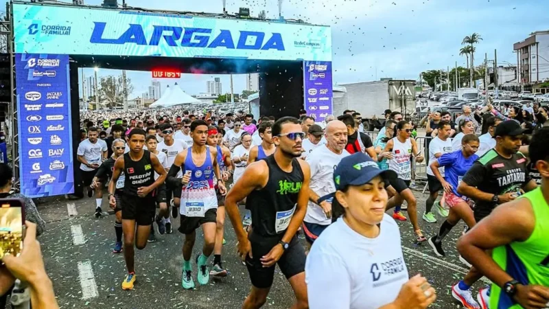Corrida RedeCompras 2026: inscrições abertas em Campina Grande