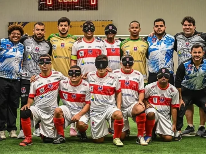 Futebol de cegos tem competição regional em Campina Grande; veja como assistir