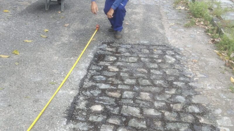 João Pessoa intensifica nesta terça-feira (28) os serviços de tapa-buraco em 28 bairros da capital parabater as falhas no asfalto