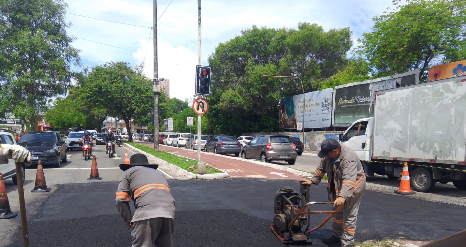 Operação Tapa-Buraco Atinge 30 Bairros de João Pessoa Melhorando a Malha Viária Urbana Com Ações da Seinfra