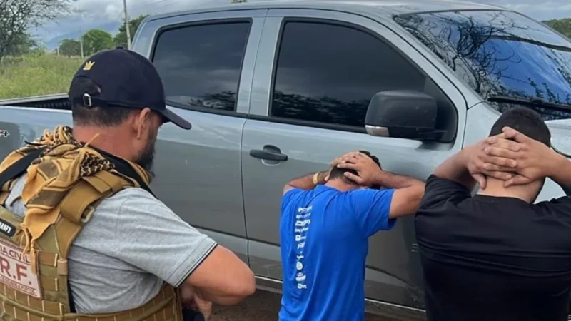 Polícia captura trio de sequestradores e recupera carga valiosa