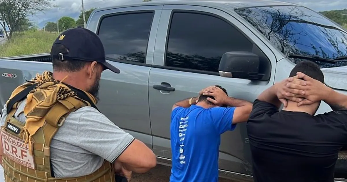 Polícia captura trio de sequestradores e recupera carga valiosa