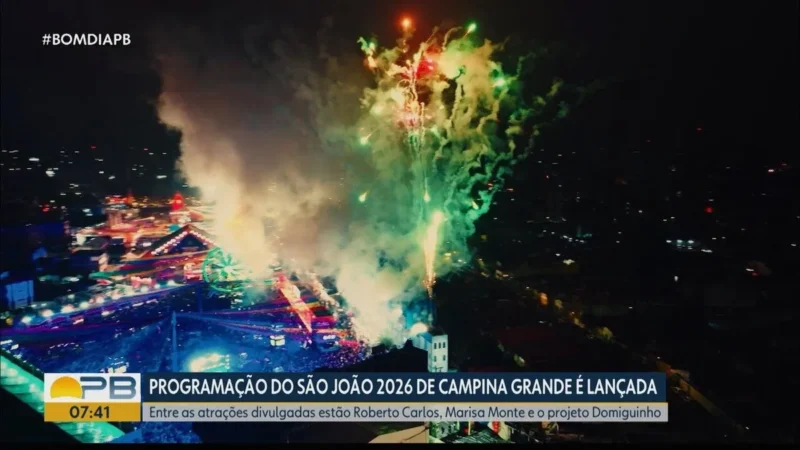 Roberto Carlos e Marisa Monte estreiam em festa junina