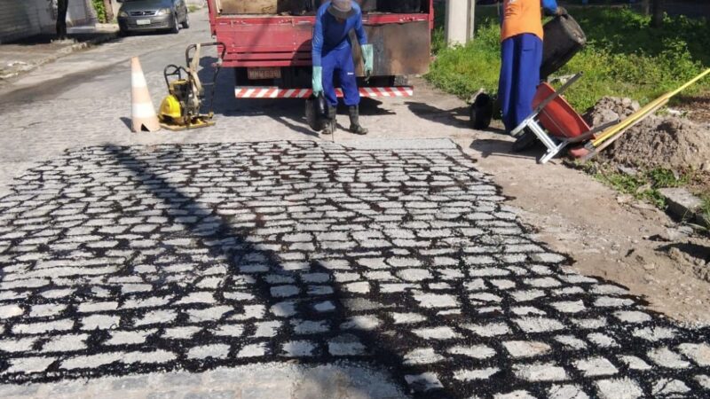 Seinfra intensifica manutenção viária e de drenagem, alcançando 27 bairros de João Pessoa com obras essenciais