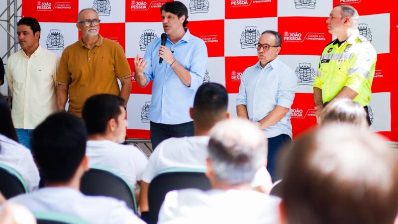 Nova turma de agentes de mobilidade urbana em João Pessoa inicia formação para reforçar o trânsito da cidade e a segurança da população
