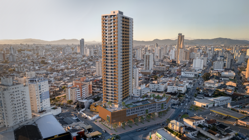 Imóveis compactos rendem mais de 30% ao ano em Itajaí, SC