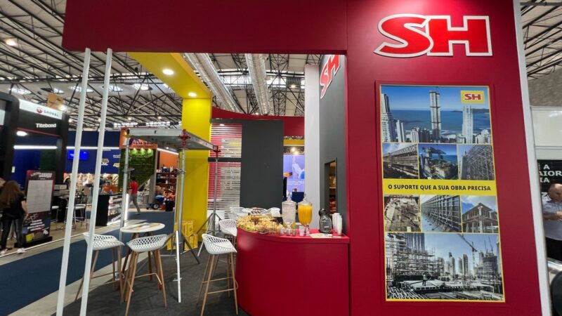 SH Indústria marca presença na Construsul BC 2026