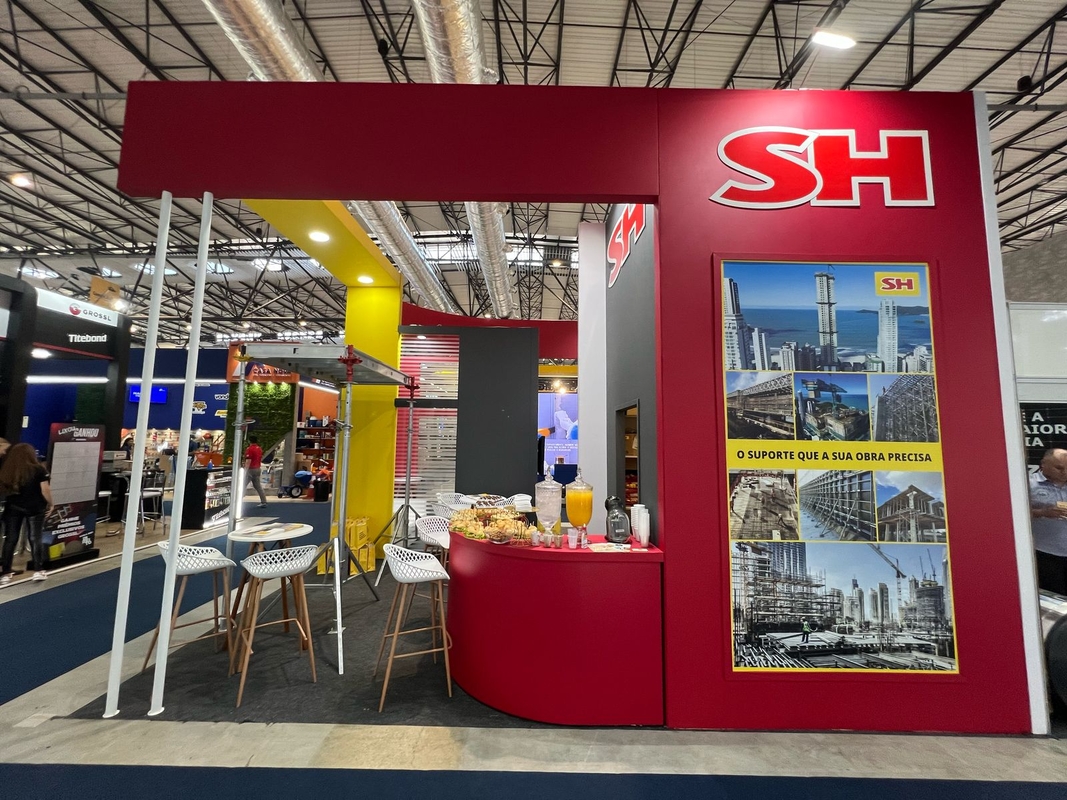 SH Indústria marca presença na Construsul BC 2026