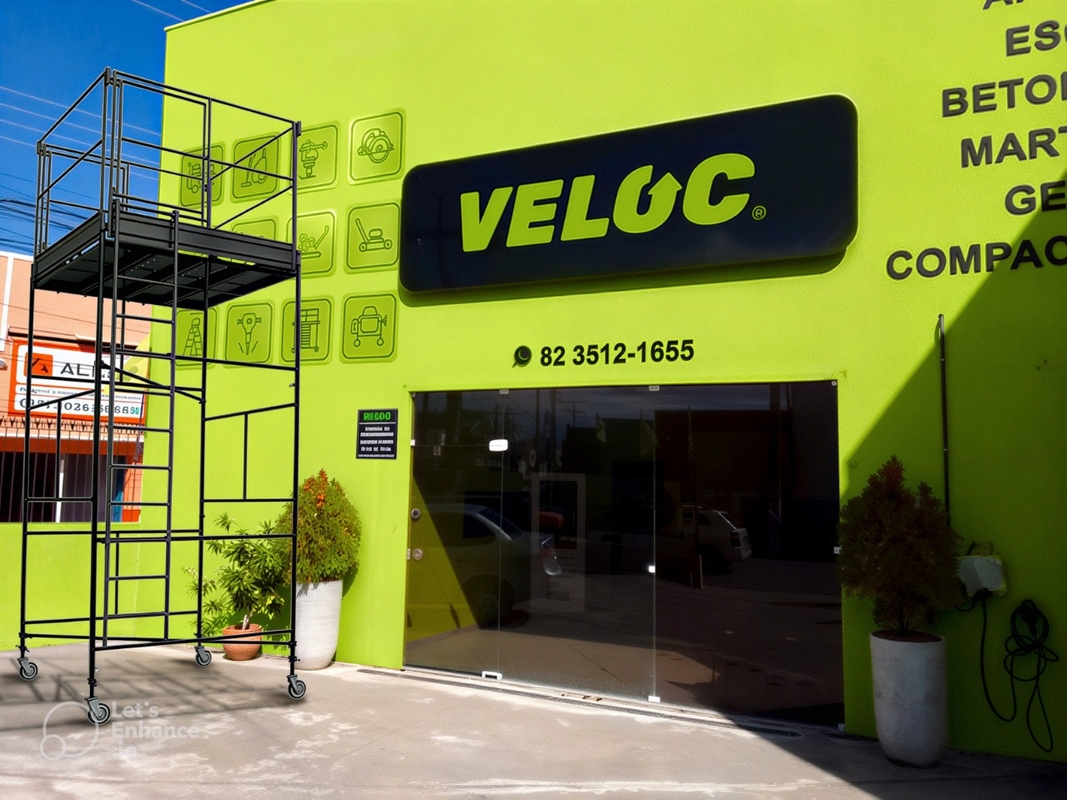 Veloc Locações leva segurança na locação de andaimes