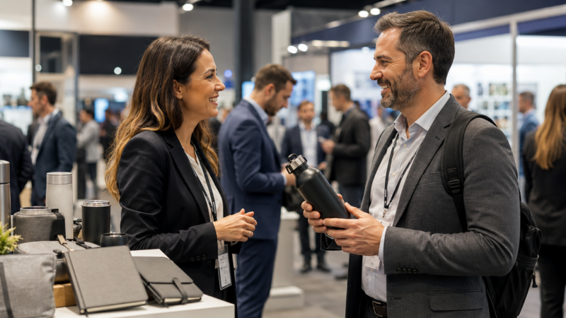 Brindes corporativos ampliam networking em eventos