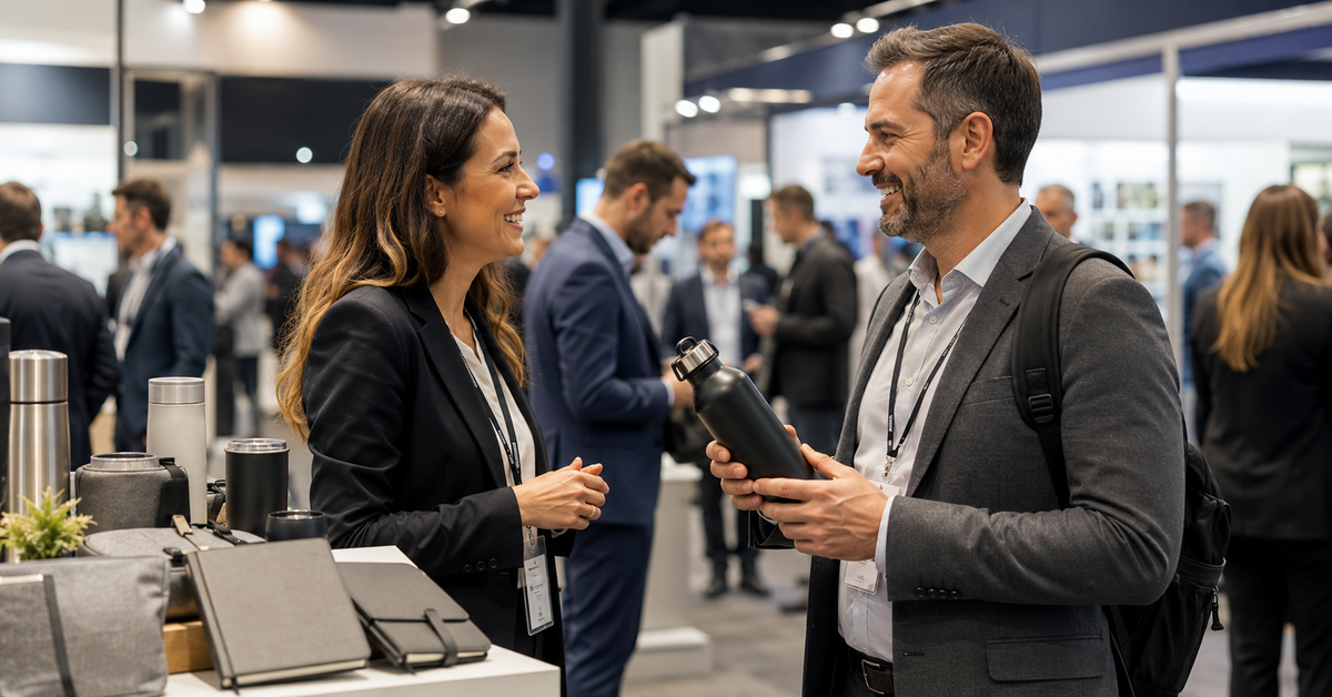 Brindes corporativos ampliam networking em eventos