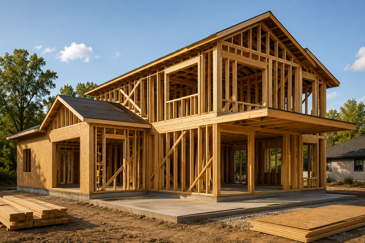 Casas em wood frame avançam no Brasil