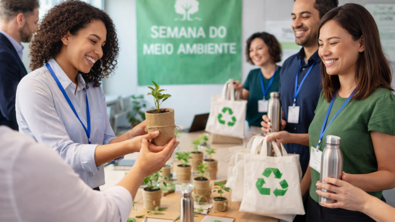 Brindes sustentáveis integram ações corporativas