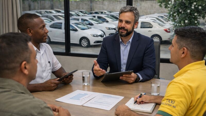 Locadora de táxis no Recife transforma crise em crescimento