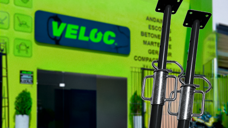 Veloc Locações cresce no setor de escoramento em Alagoas