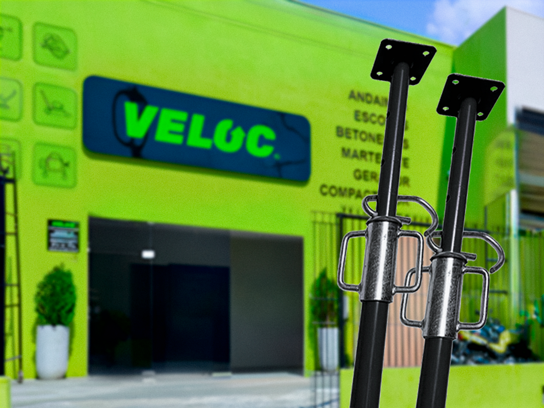 Veloc Locações cresce no setor de escoramento em Alagoas